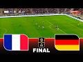 FRANCE vs GERMANY - FIFA WORLD CUP 2026 FINAL | Full Match All Goals | Pes 21 Gameplay Simulation