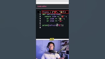 Coding Tip of the Day: Use a Set 🍎🍌🍊#computerscience #stem #coding #python #apcs
