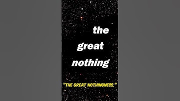 The Great Nothingness in Space 🚀 Bootes Void #ytshorts #shorts #void