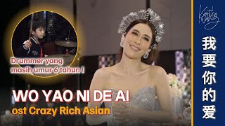 Wo Yao Ni De Ai 我要你的爱 - Drummernya masih SD? Kartika Wang ft James Kwan
