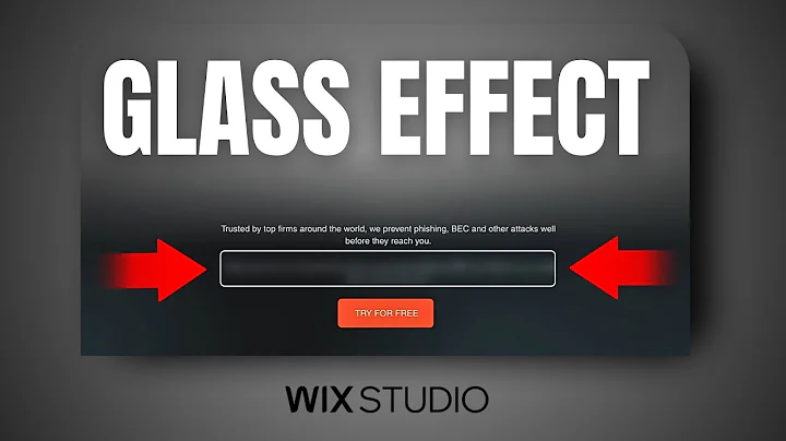 How To Add a Glass Effect to Containers in Wix Studio | Make Text/Images Blur in Wix Studio