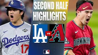 Los Angeles Dodgers vs Arizona Diamondbacks Second Half Game Highlights | July 12,2026 - MLB