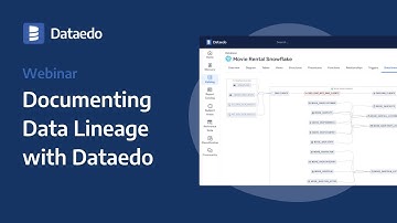 Document your Data Lineage with Dataedo
