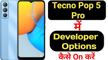 How to enable developer options in Tecno Pop 5 Pro || Tecno Pop 5 Pro developer options ||