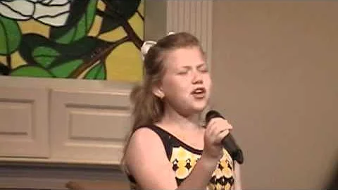 Nicole C. Mullen My Redeemer Lives sung by Nine year old Anna Morgan Michel- Amazing.