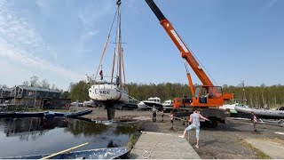 На ремонт на берег. Кильблок на скорую руку. Видеодневник экспедиции. День 11