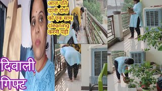Desi Cleaning Vlog Indianbalcony Cleaningपत पत दन क सफई करन पड