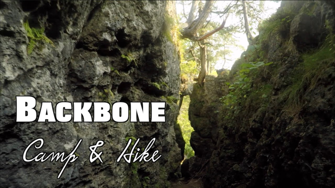 Iowa Hiking and Camping Backbone State Park YouTube