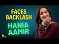 Hania Aamir’s Pattern Exposed? 😳 Standing With Accused Men | हानिया आमिर | Hungama Express