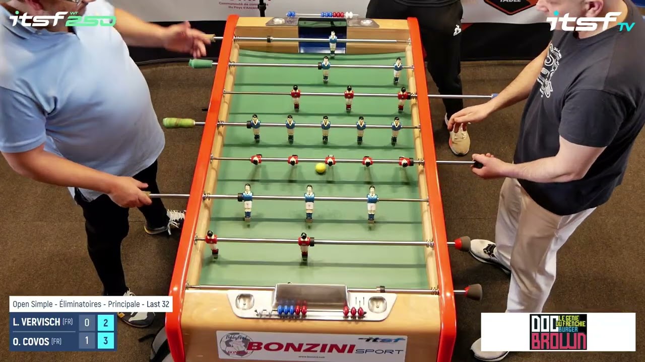 L. Vervisch vs O. Covos - Open Simple - Last 32 - ITSF 2e Open National d'Ancenis (ITSF 250)