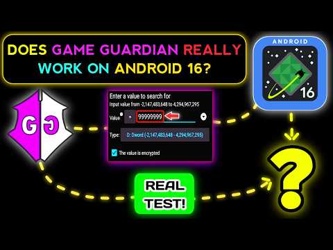 Does Game Guardian Really Work on Android 16? (Real Test!)