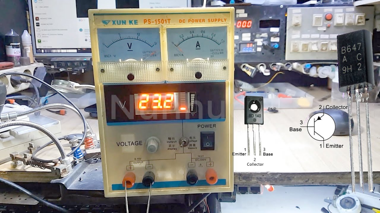 power suplay adjust/psu servis hp tidak bisa set voltage