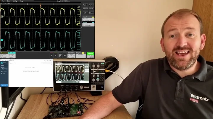 How to Recall Settings on the 2 Series MSO Oscilloscope Using TekDrive