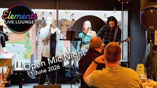Elements Live Lounge, Ripley - Open Mic Night - 11 June 2026