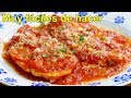 PECHUGAS DE POLLO en salsa de tomate