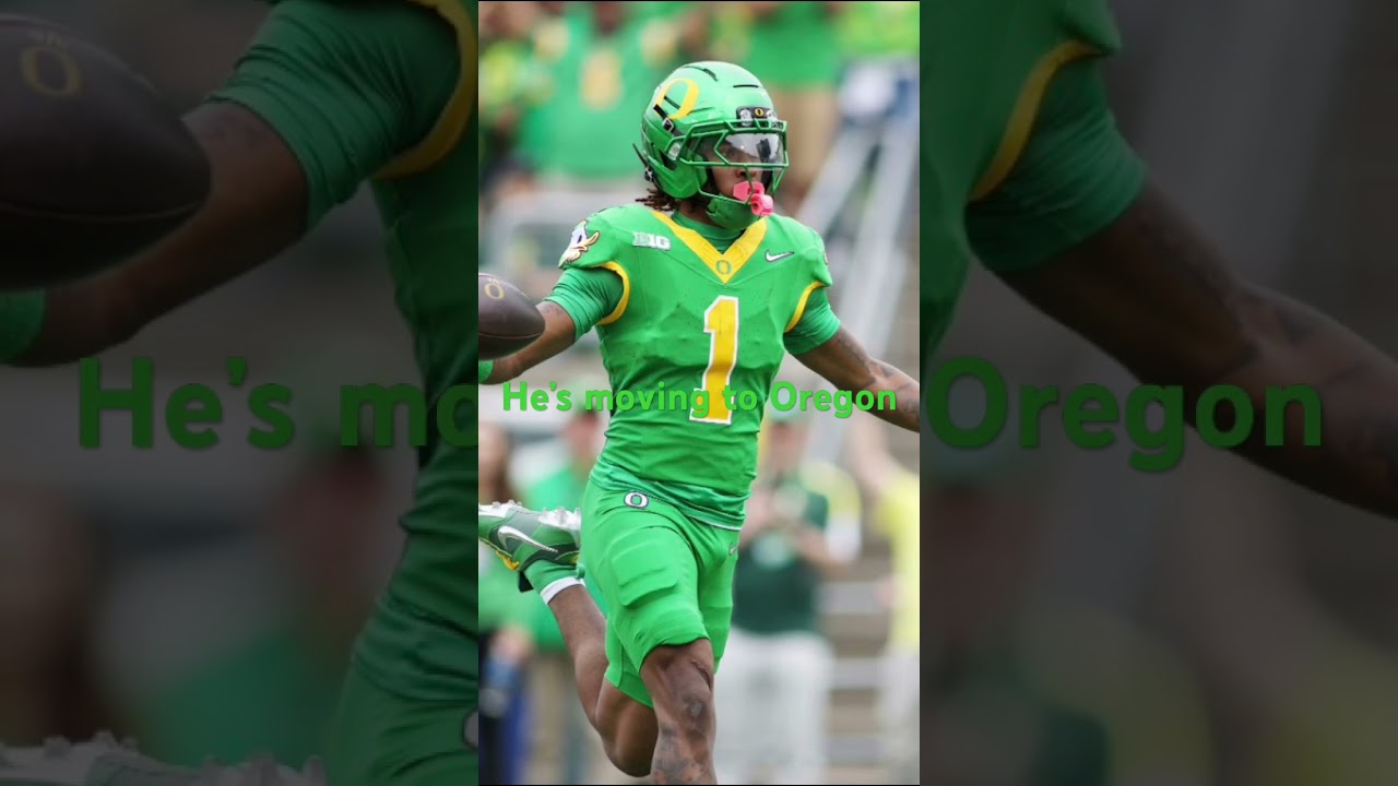 He’s moving places 