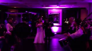 Incredible Bagpipe Wedding Reception Entrance by Bride and Groom! Incredible Bagpipe Wedding Reception Entrance by Bride and Groom!