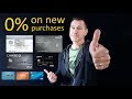 Best 0% Credit Cards (on New Purchases) 2020