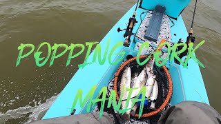 TXSOLOLIVIN - Episode 5  - Popping Cork Mania at Port Mansfield Solo Skiff Fishing