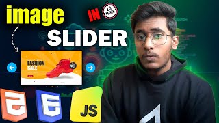 How to Make Image Slider Animation in HTML, CSS & JavaScript | IN JUST 10 MINUTE