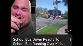 School Bus Driver Reacts Meme 😳 (Sus)
