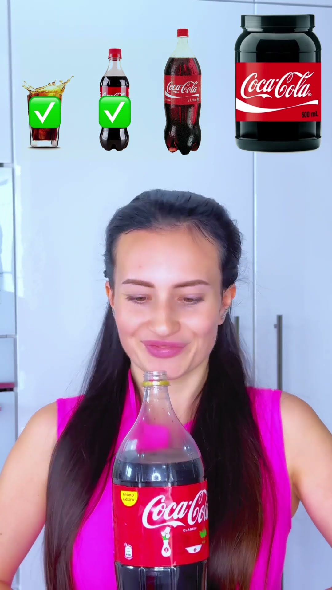 From Small To Giant Coca Cola #katebrush #shorts #tiktok #cocacola