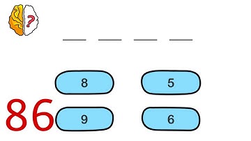 Brain Out Level 86-Form a smallest possible number Walkthrough solution