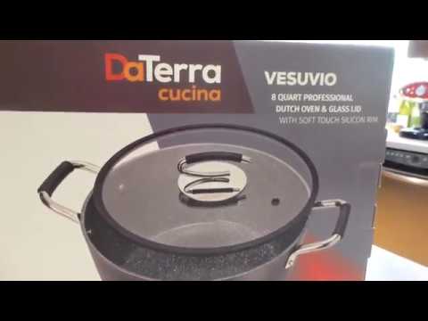 8 Qt Dutch Oven + Glass Lid - DaTerra Cucina