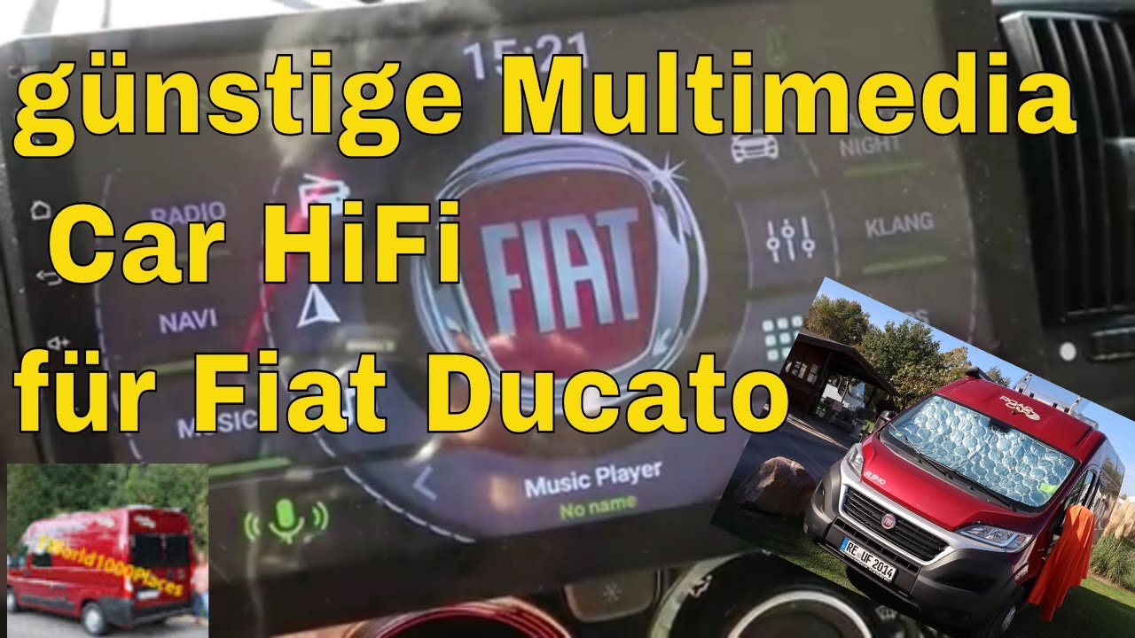 100,10" Multimedia HiFi Navi Radio im Ducato Kastenwagen / Wohnmobil 100,10" Multimedia HiFi Navi Radio im Ducato Kastenwagen / Wohnmobil