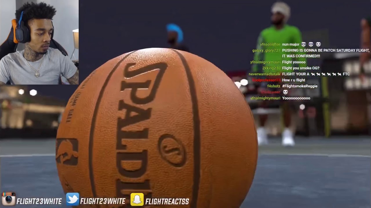 FlightReacts Gets Ripped Up By Center At End Of Game - YouTube