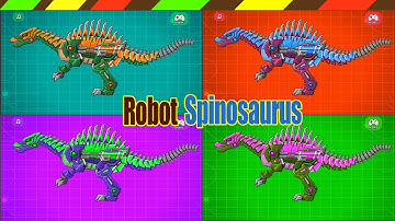 Lắp ráp robot Khủng long chiến đấu | Dino Robot Spinosaurus