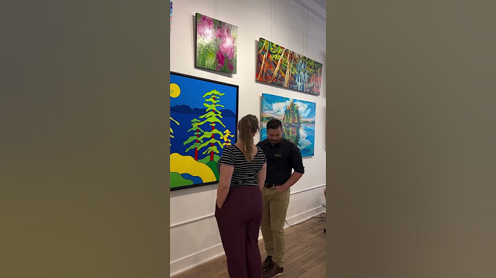 When You Just Want To Talk About Art!  At my gallery Crown & Press my staff is amazing!  #artgallery