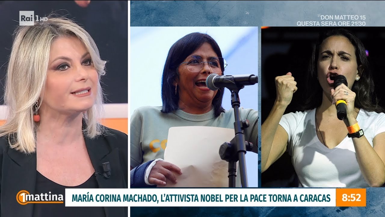 Il ritratto di Delcy Rodriguez - Unomattina 15/01/2026