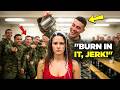 Soldier Threw Hot Milk On Her For Fun Unaware She Was The New Admiral