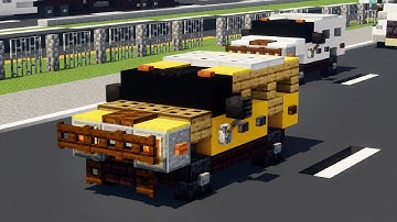Minecraft Hummer H2 SUV Limo Car Tutorial