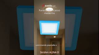 Video - Plafoniera LED resistente all'acqua ALINA D 6W+3W NW
