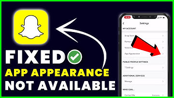 How to Fix App Appearance Not Available / Not Showing in Snapchat (FIXED)