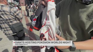 SF Giants hosting Pokemon Worlds Night