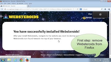 How to uninstall (remove) Websteroids ads (Internet Explorer, Chrome, Firefox)