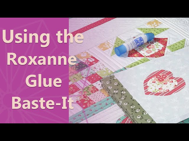 Glue-Baste Appliqué with Water Soluble Appliqué Paper Tutorial – Corinne  Sovey Design Studio