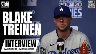Blake Treinen Discusses Clutch Game 5 Save for Dodgers in World Series: \\