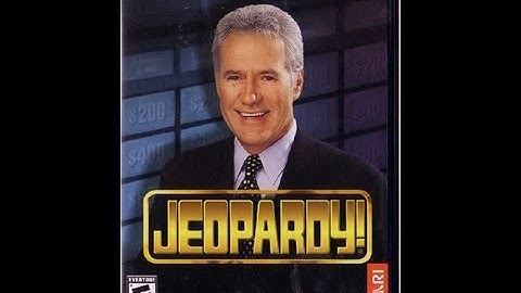 PS2 Jeopardy! ORIGINAL RUN Game #2