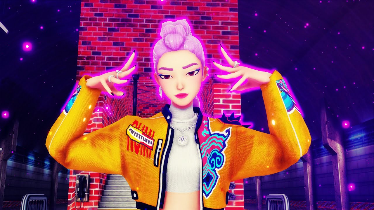 【MMD x K-Pop Demon Hunters】EVERGLOW - DUN DUN【Rumi】