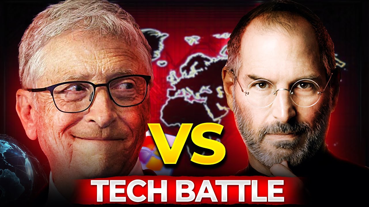 Steve Jobs vs Bill Gates: The Ultimate Tech Battle | The Legendary ...