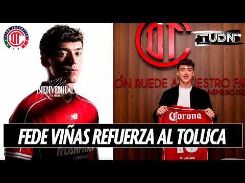 Toluca anuncia a Federico Viñas como refuerzo 👺 ¿Regresa con gol? 🔥 | TUDN