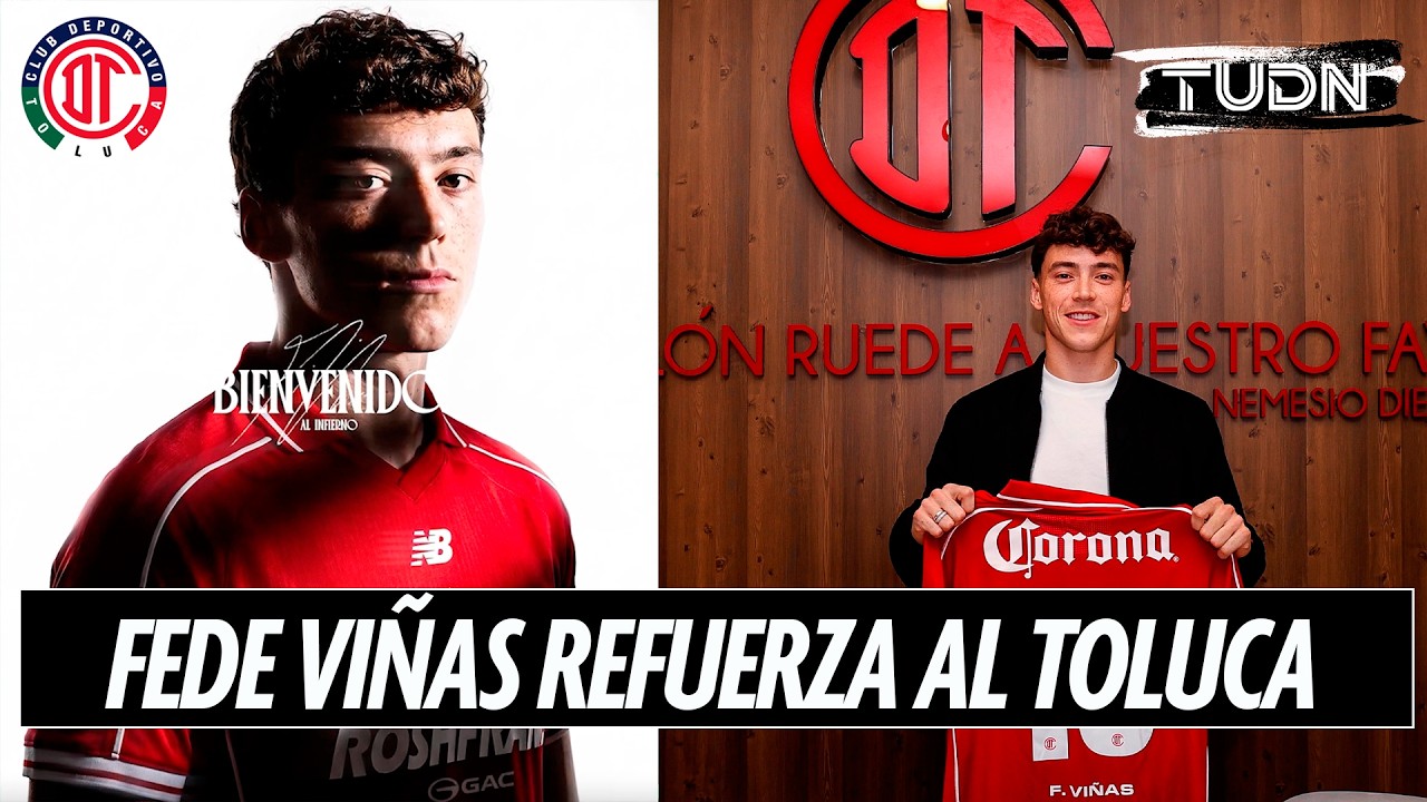 Toluca anuncia a Federico Viñas como refuerzo 👺 ¿Regresa con gol? 🔥 | TUDN