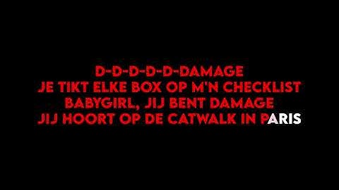 Noano ft. Ronnie Flex - Damage Lyrics - Songtekst