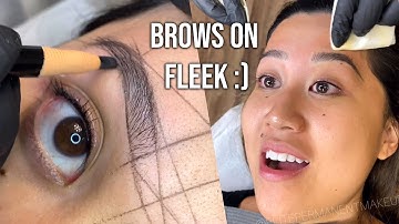Microblading Eyebrow Mapping + Reveal - Episode 38