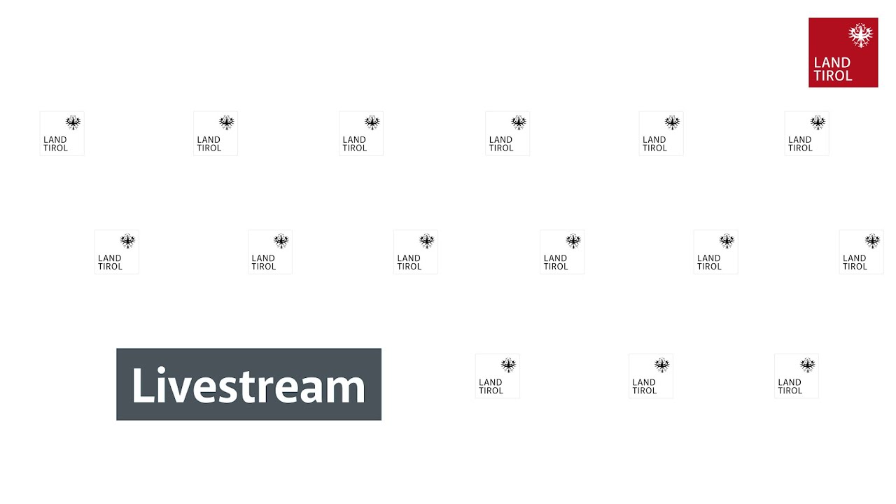 New 31.03.2022 | LIVE | Sicherheitsempfang des Landes Tirol | 19:00 Uhr