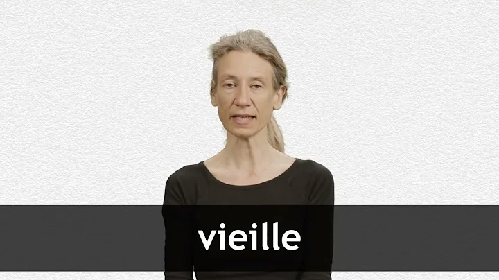 How to pronounce VIEILLE in French